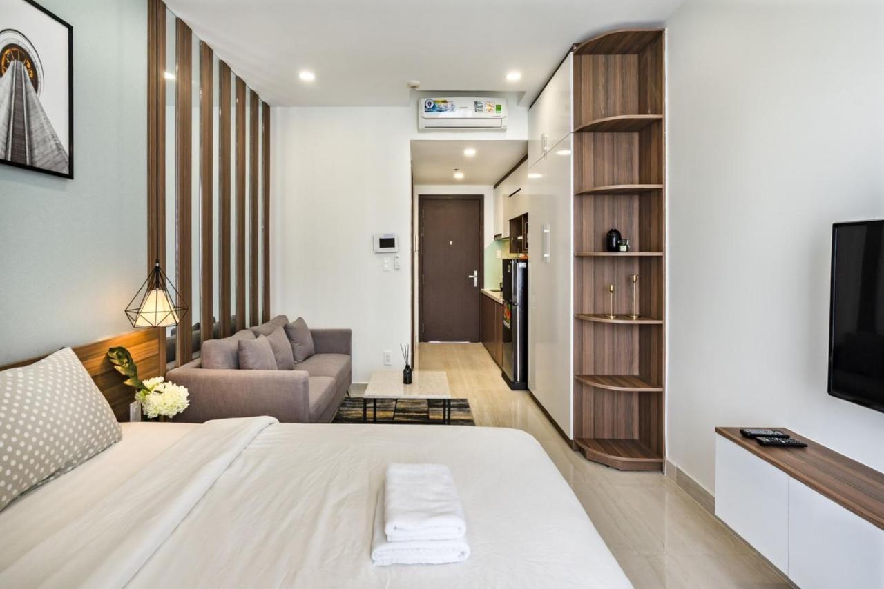 Genius Apartment River Gate Center Ho Şi Min Exterior foto